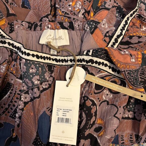 Cleobella XS NWT Floral Mini Dress - Picture 6 of 6